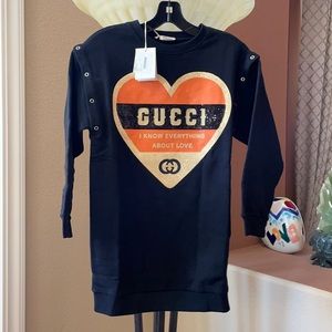 Brand new cute Gucci beaded sweatshirt